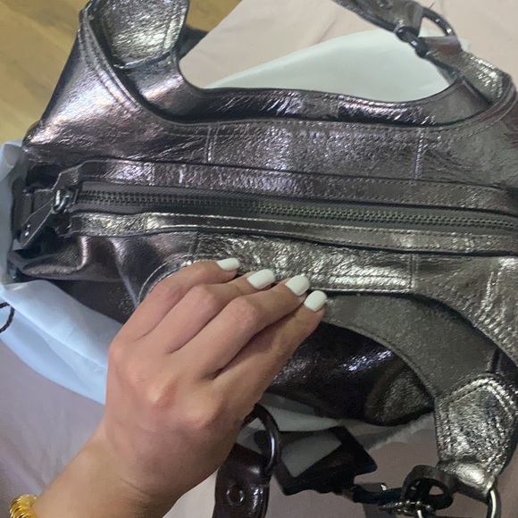 Coach metallic hobo bag - Picture 6 of 9